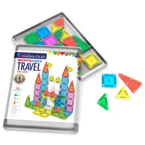 MAGNA-TILES microMAGS deluxe 55 stk – rejsesæt
