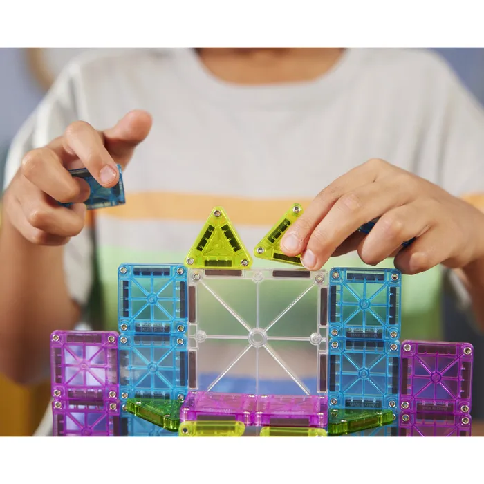 MAGNA-TILES microMAGS deluxe 55 stk – rejsesæt - Billede 5