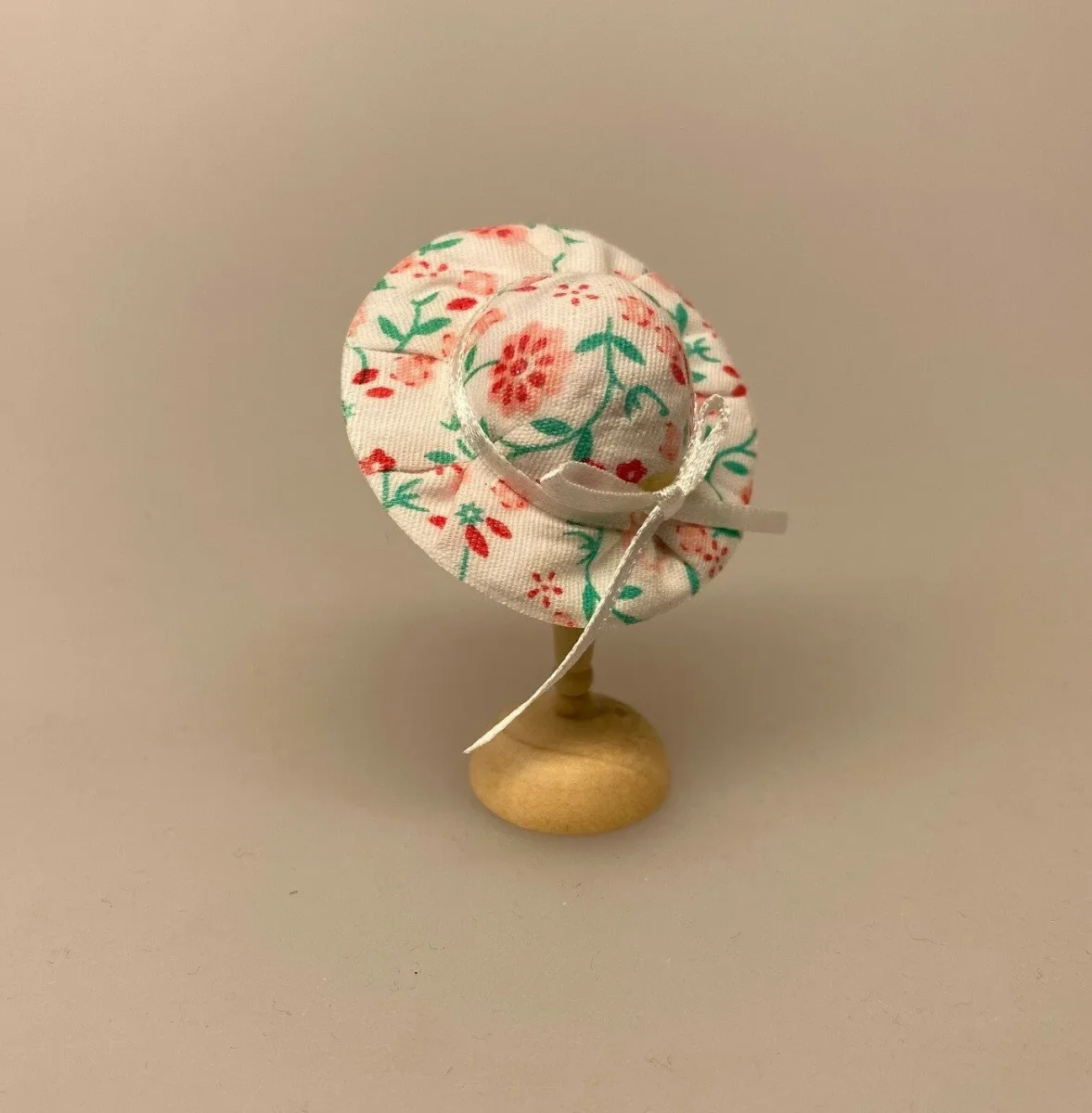 Blomstret Miniature Hat med Bånd - Billede 2