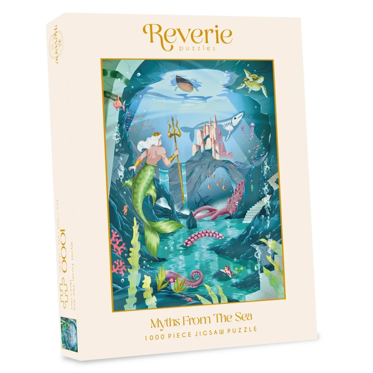 Myths from the Sea luksuspuslespil 1000 brikker fra Reverie - Billede 2