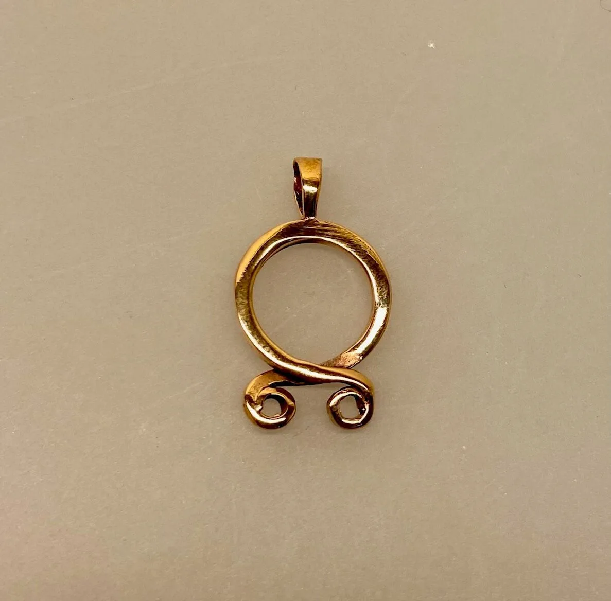 Vikingevedhæng Bronze – Troldekors - Billede 4
