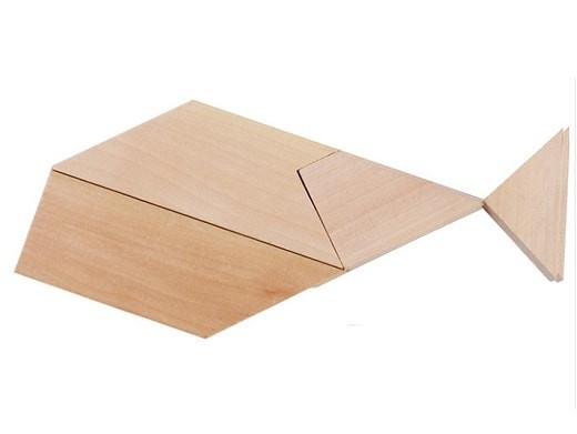 T puzzle – Kreativt træspil - Billede 3