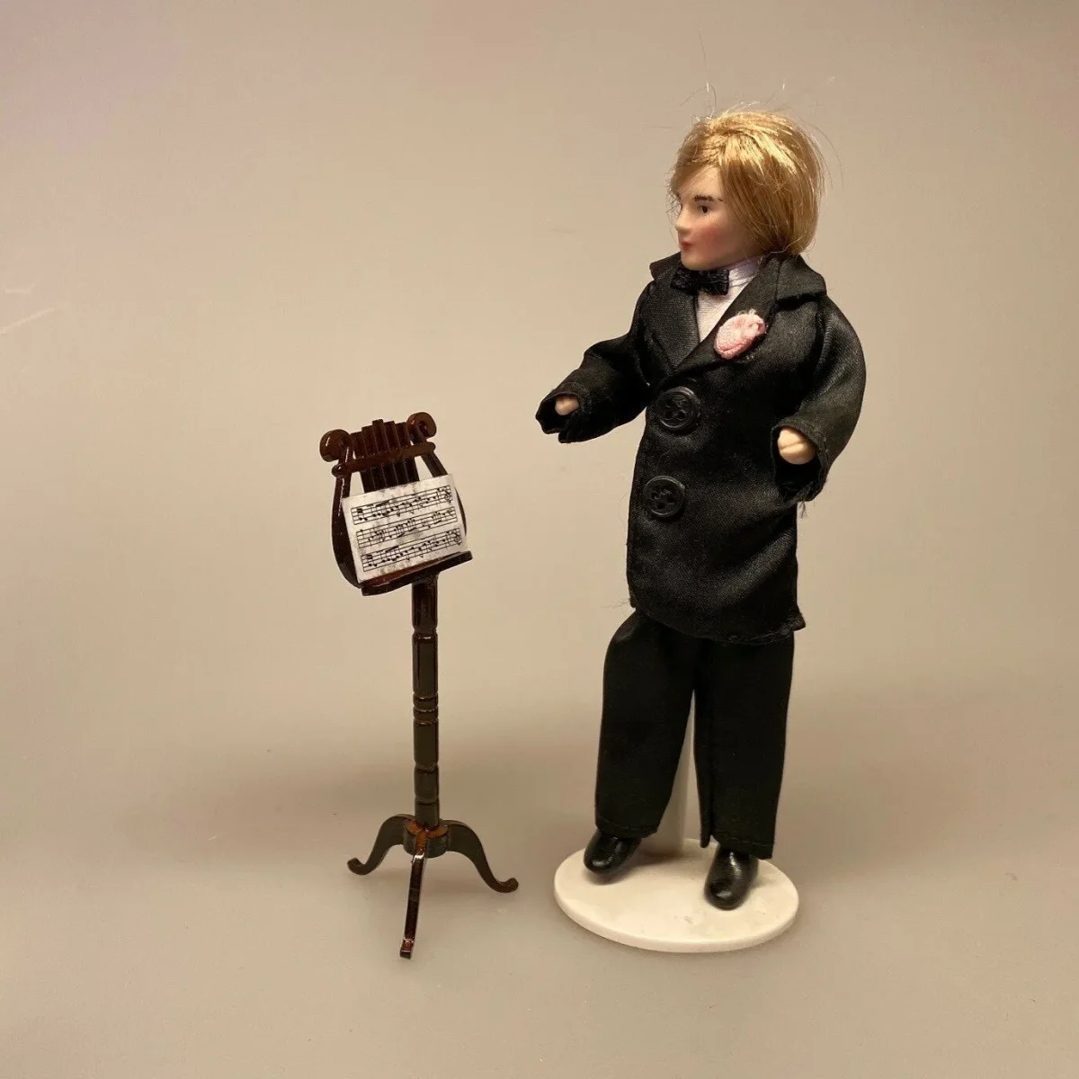 Miniature Nodestativ Harpeformet - Billede 4